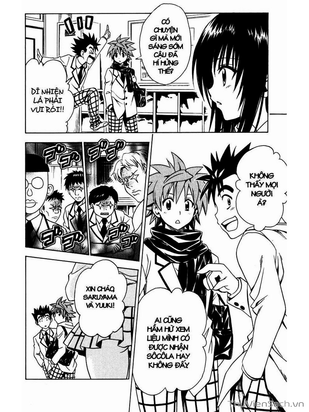 Truyện Tranh Bóng Tối Hoàng Kim - To Love Ru Darkness trang 8