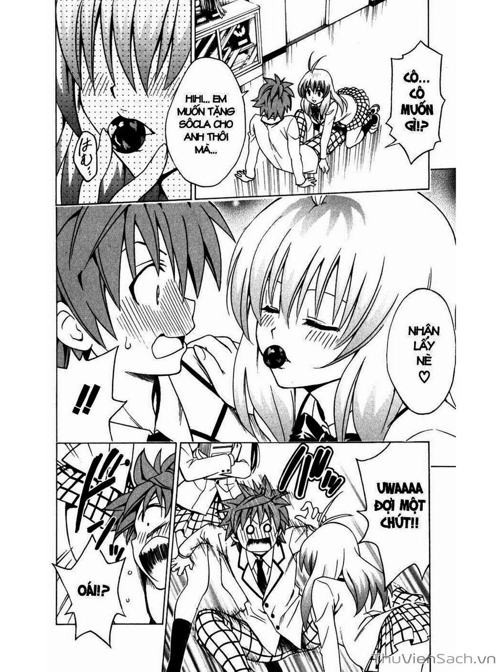 Truyện Tranh Bóng Tối Hoàng Kim - To Love Ru Darkness trang 8