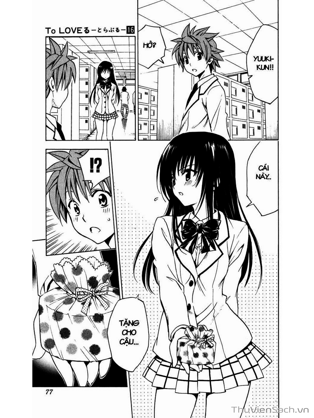 Truyện Tranh Bóng Tối Hoàng Kim - To Love Ru Darkness trang 8