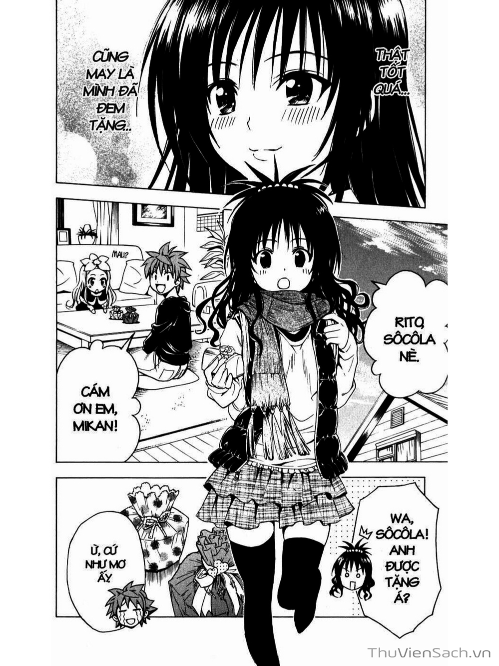 Truyện Tranh Bóng Tối Hoàng Kim - To Love Ru Darkness trang 8