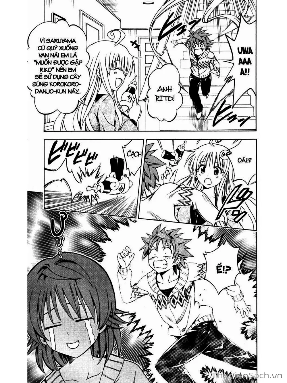 Truyện Tranh Bóng Tối Hoàng Kim - To Love Ru Darkness trang 8