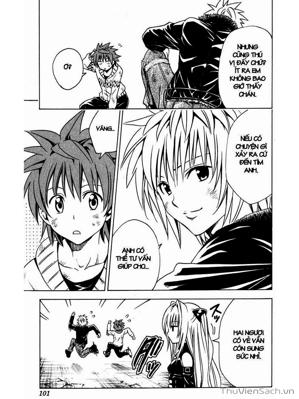 Truyện Tranh Bóng Tối Hoàng Kim - To Love Ru Darkness trang 8