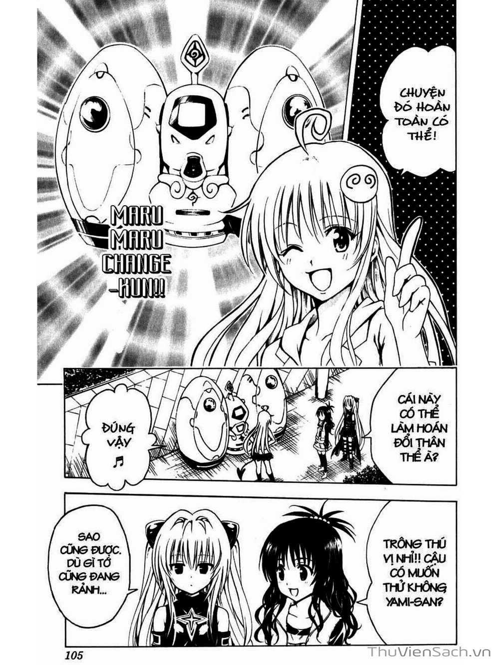 Truyện Tranh Bóng Tối Hoàng Kim - To Love Ru Darkness trang 8