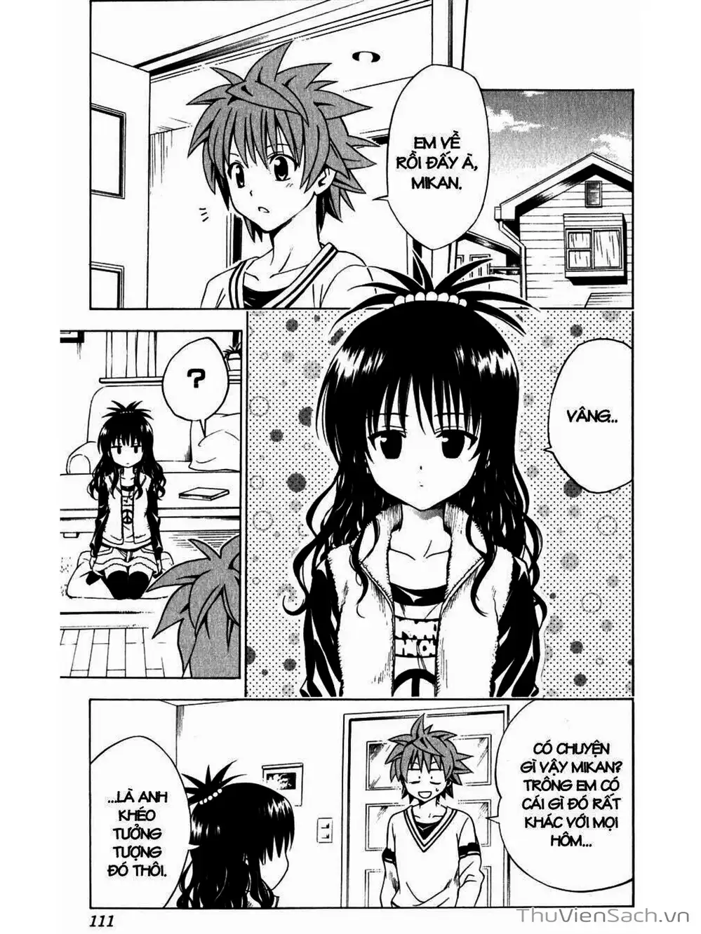 Truyện Tranh Bóng Tối Hoàng Kim - To Love Ru Darkness trang 8