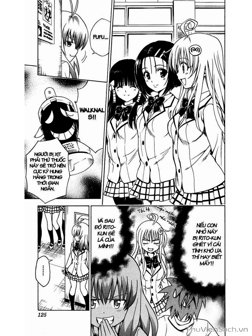 Truyện Tranh Bóng Tối Hoàng Kim - To Love Ru Darkness trang 8