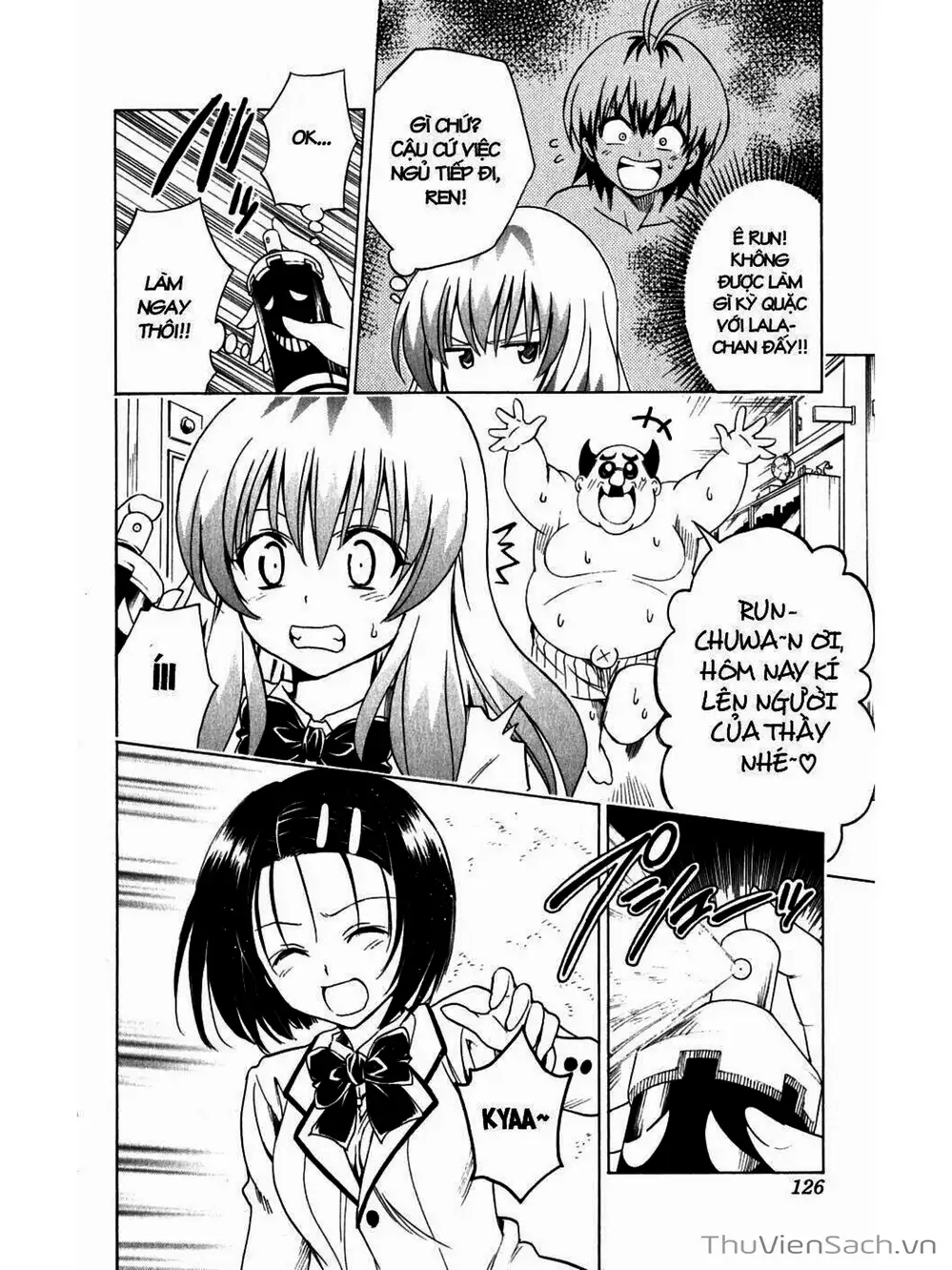 Truyện Tranh Bóng Tối Hoàng Kim - To Love Ru Darkness trang 8