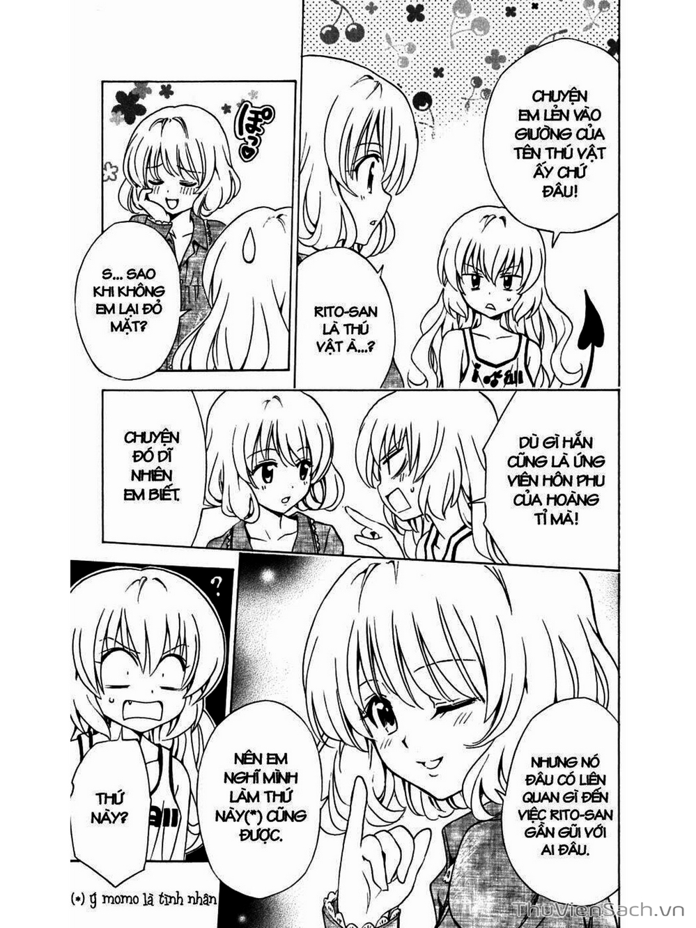 Truyện Tranh Bóng Tối Hoàng Kim - To Love Ru Darkness trang 8