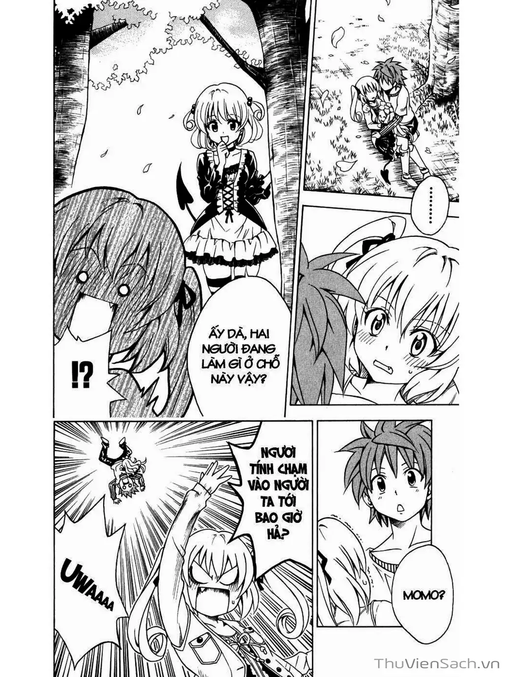 Truyện Tranh Bóng Tối Hoàng Kim - To Love Ru Darkness trang 8