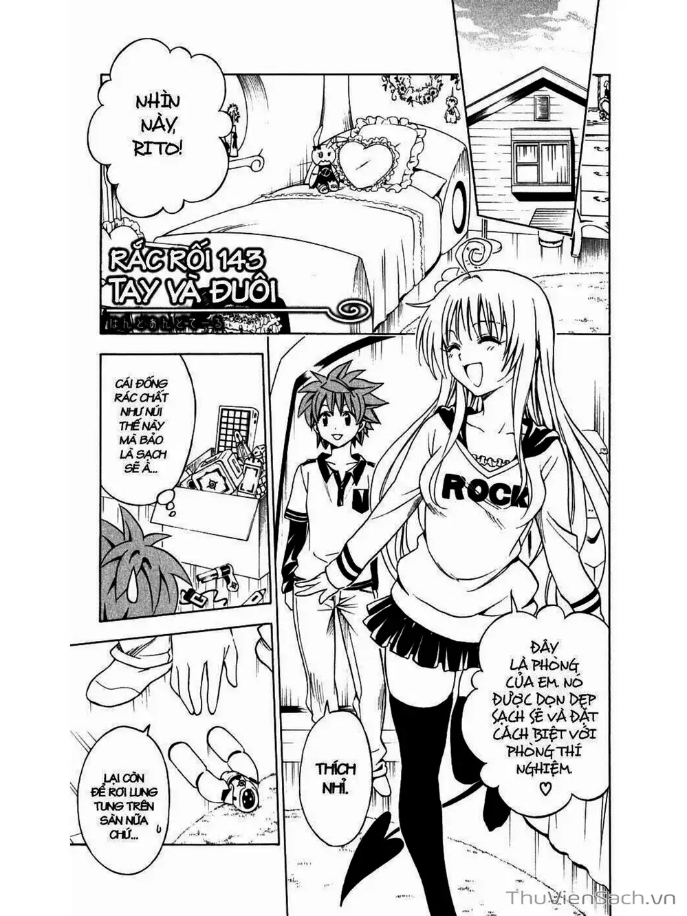 Truyện Tranh Bóng Tối Hoàng Kim - To Love Ru Darkness trang 8