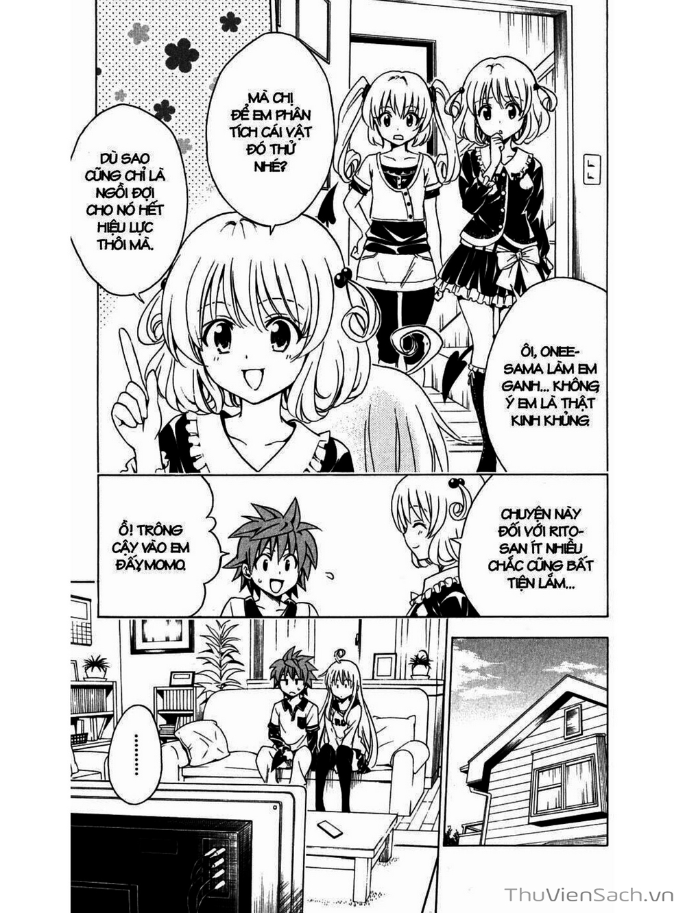 Truyện Tranh Bóng Tối Hoàng Kim - To Love Ru Darkness trang 8