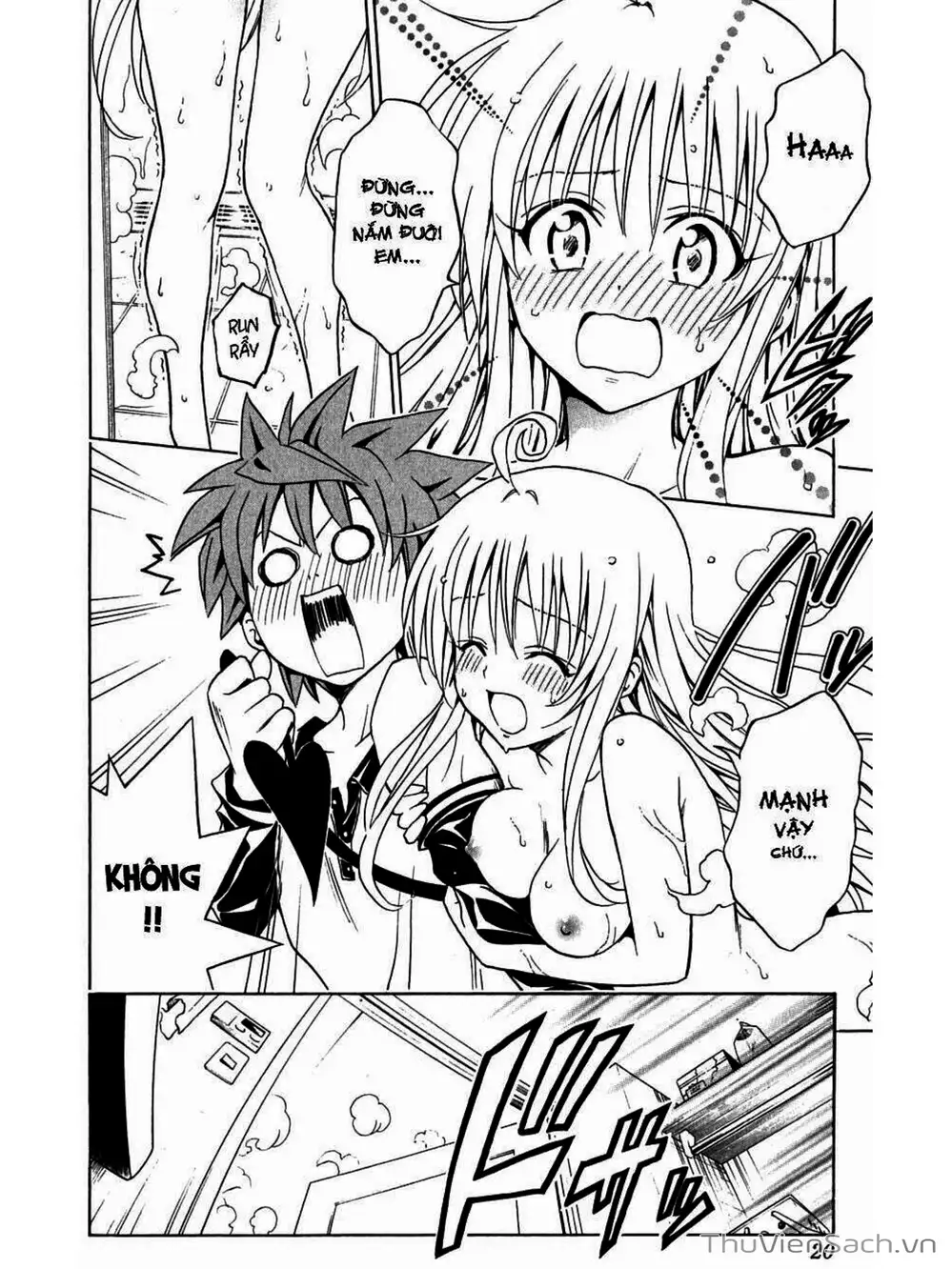 Truyện Tranh Bóng Tối Hoàng Kim - To Love Ru Darkness trang 8