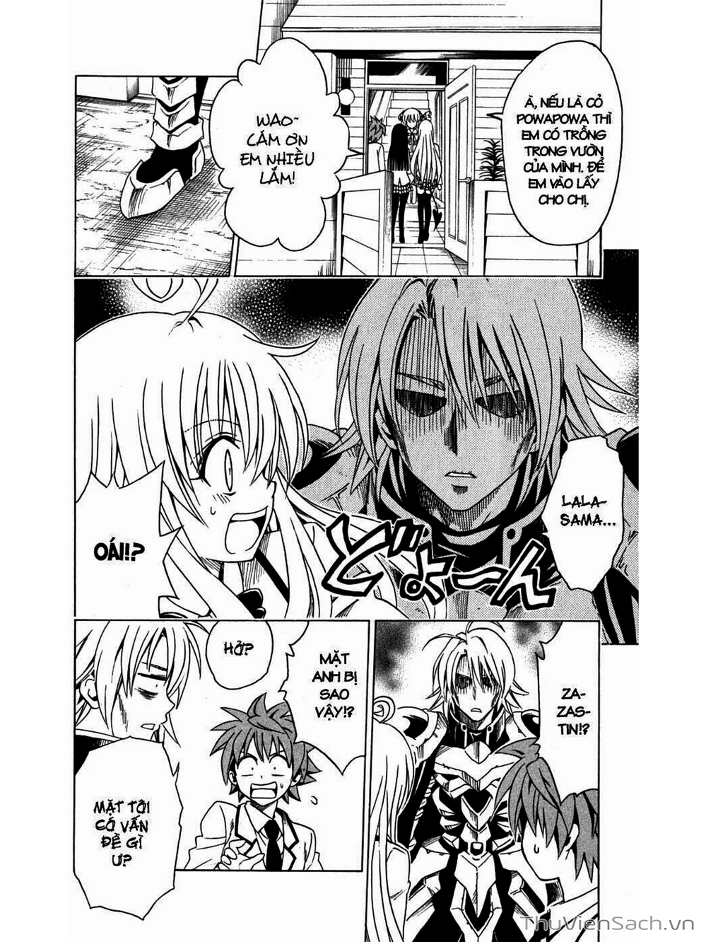 Truyện Tranh Bóng Tối Hoàng Kim - To Love Ru Darkness trang 8