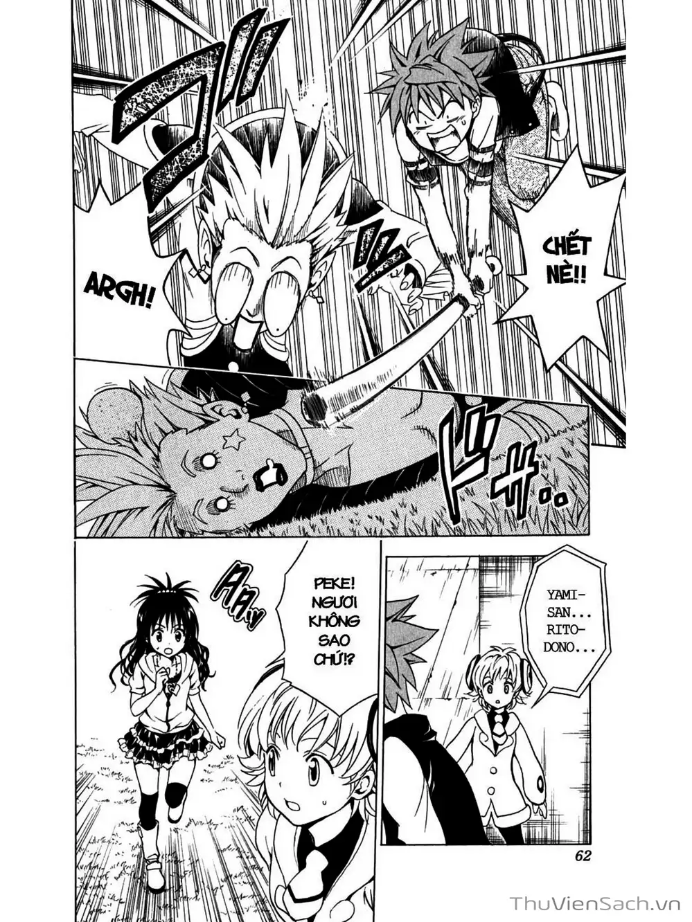 Truyện Tranh Bóng Tối Hoàng Kim - To Love Ru Darkness trang 8