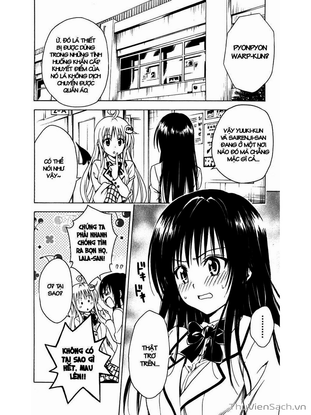 Truyện Tranh Bóng Tối Hoàng Kim - To Love Ru Darkness trang 8