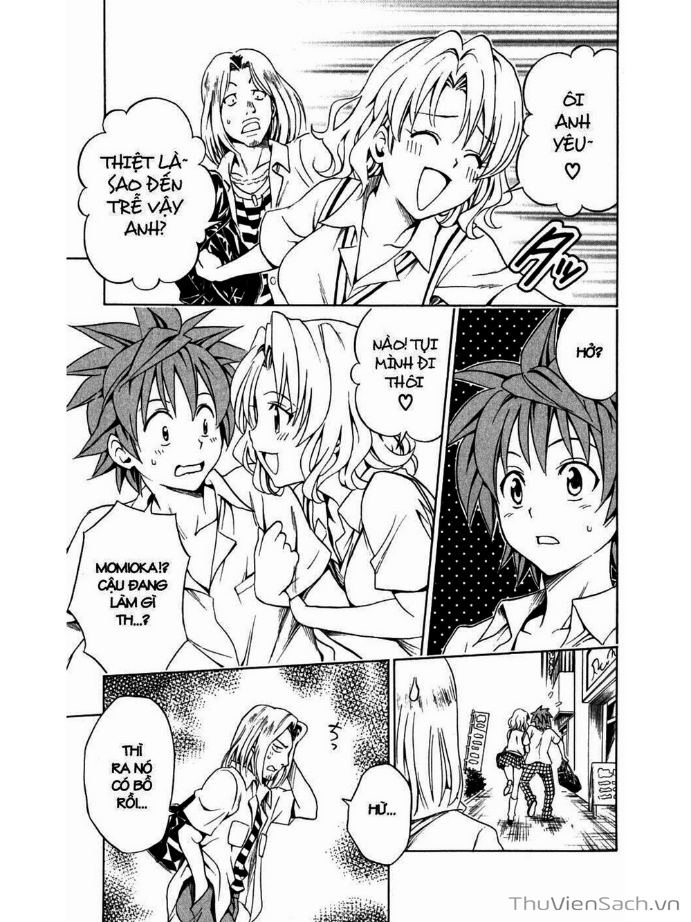 Truyện Tranh Bóng Tối Hoàng Kim - To Love Ru Darkness trang 8