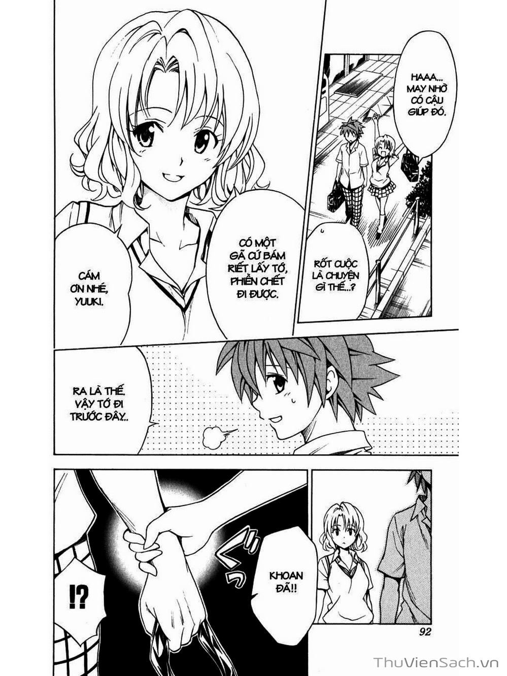 Truyện Tranh Bóng Tối Hoàng Kim - To Love Ru Darkness trang 8