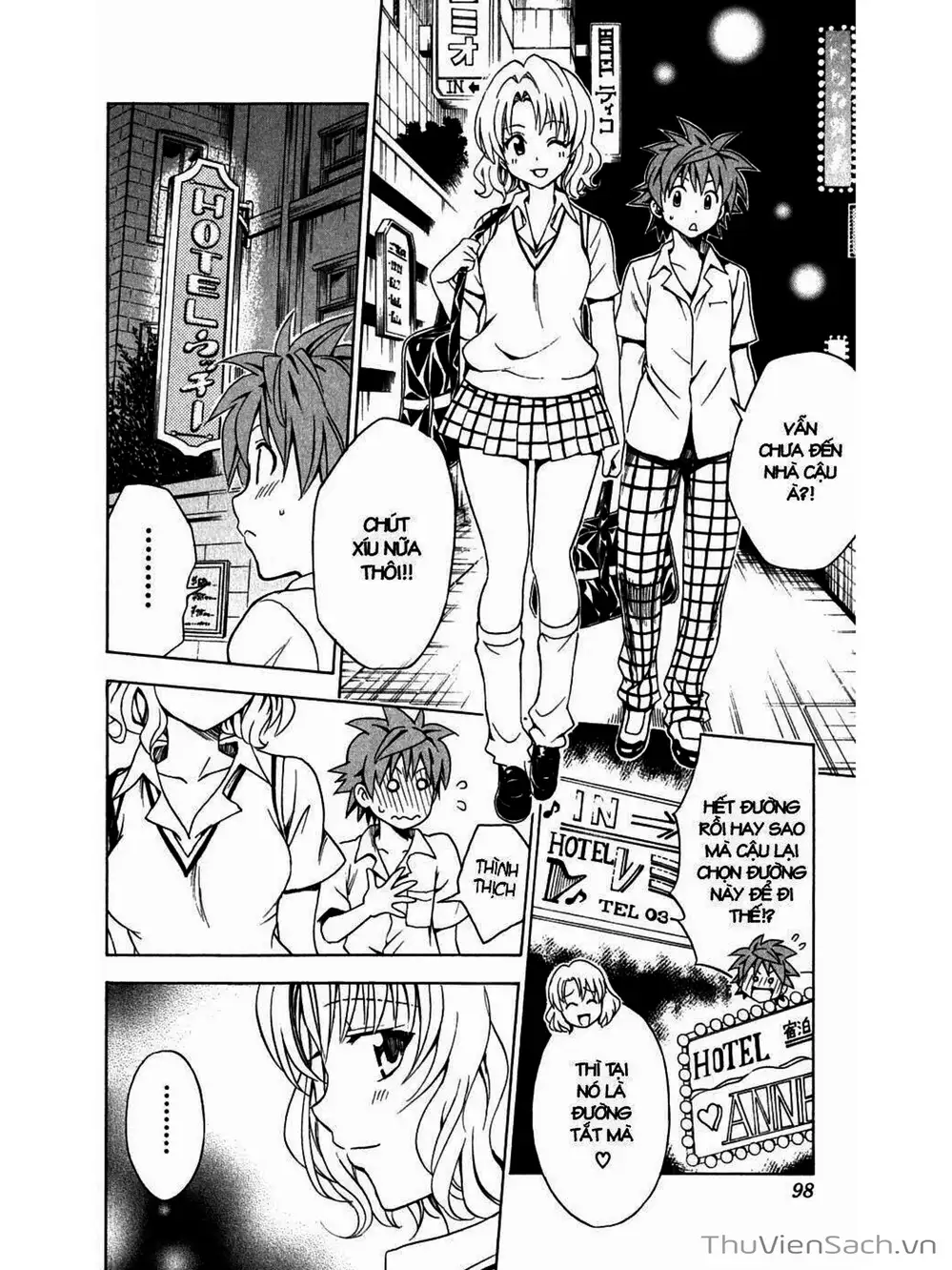 Truyện Tranh Bóng Tối Hoàng Kim - To Love Ru Darkness trang 8