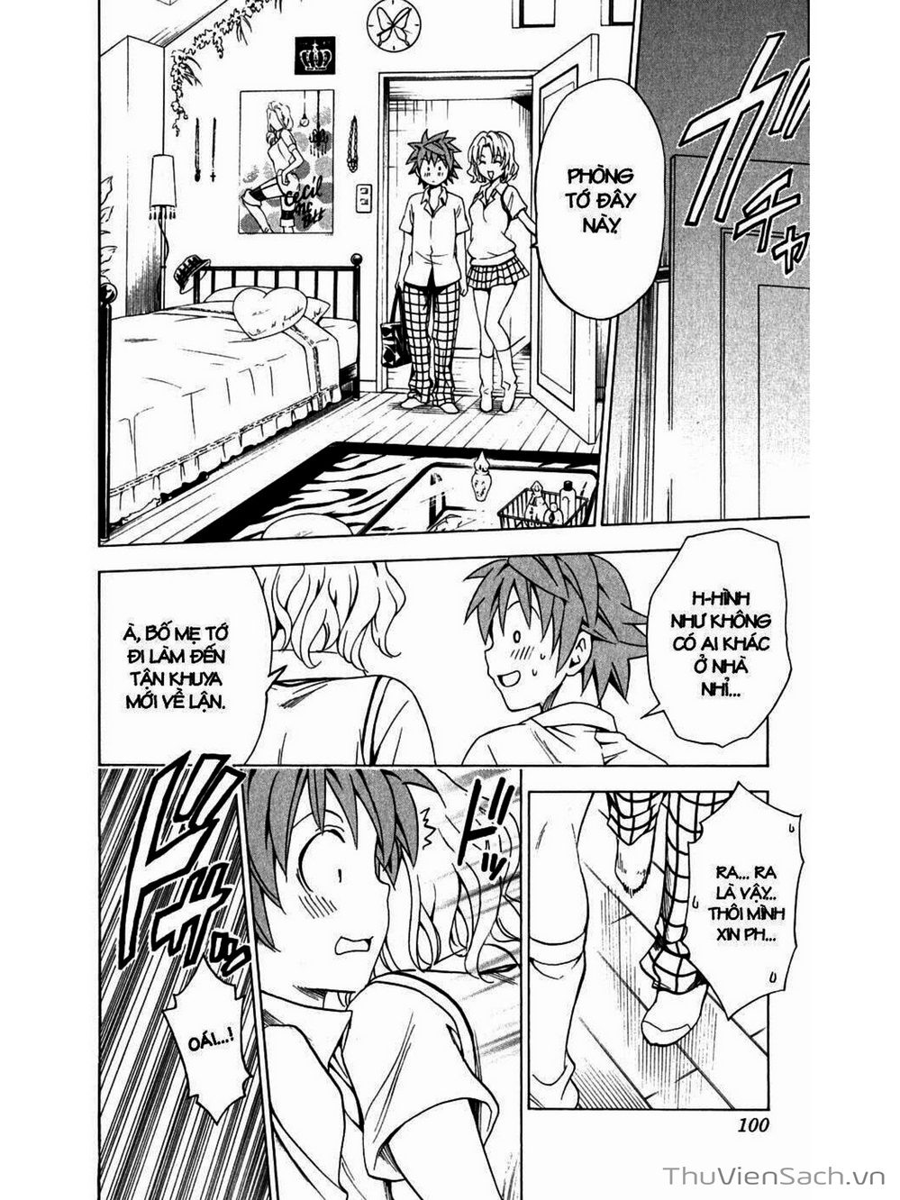 Truyện Tranh Bóng Tối Hoàng Kim - To Love Ru Darkness trang 8