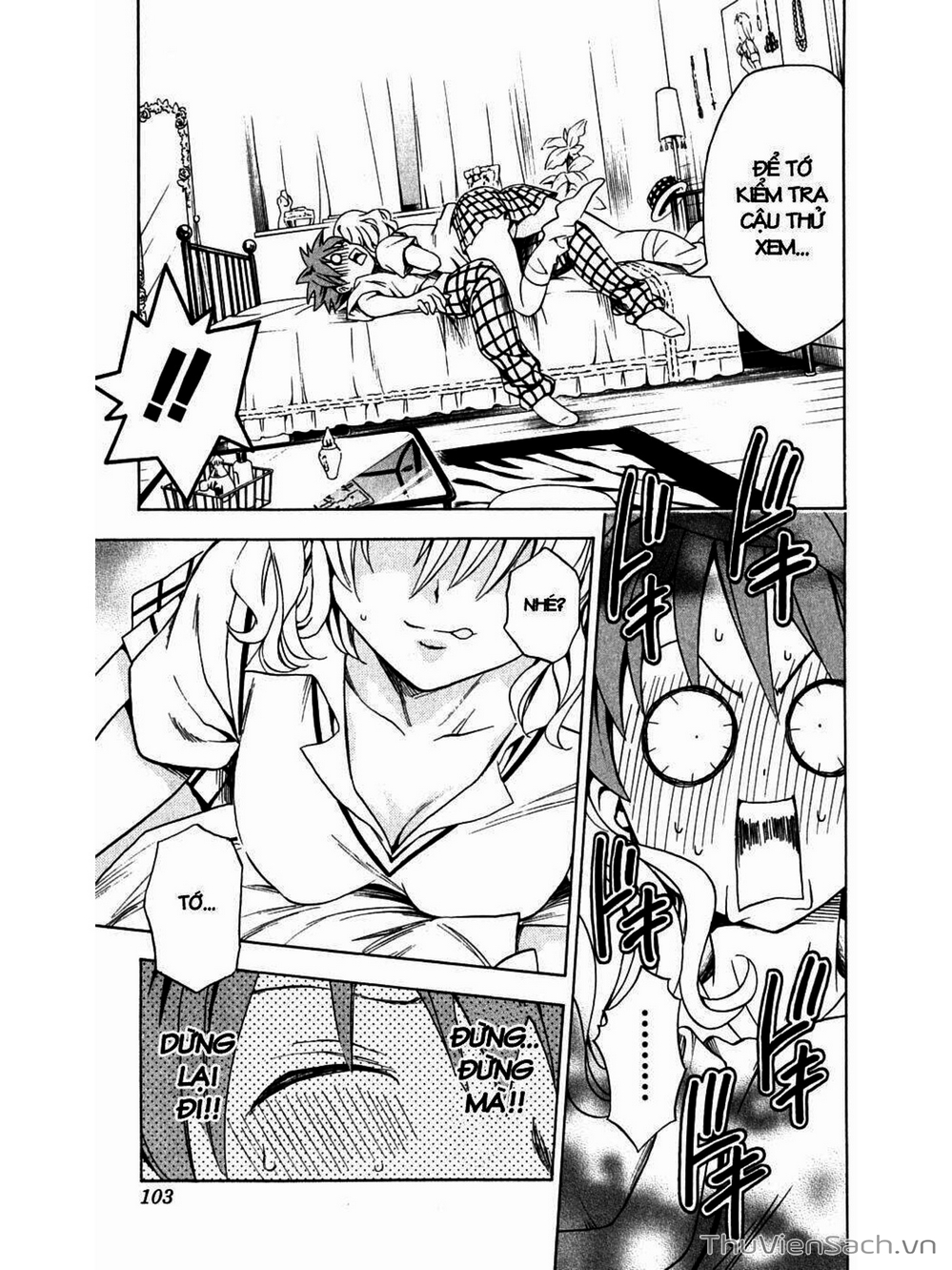 Truyện Tranh Bóng Tối Hoàng Kim - To Love Ru Darkness trang 8