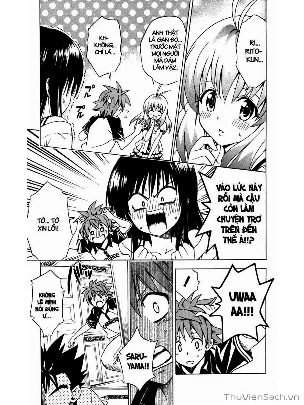 Truyện Tranh Bóng Tối Hoàng Kim - To Love Ru Darkness trang 8