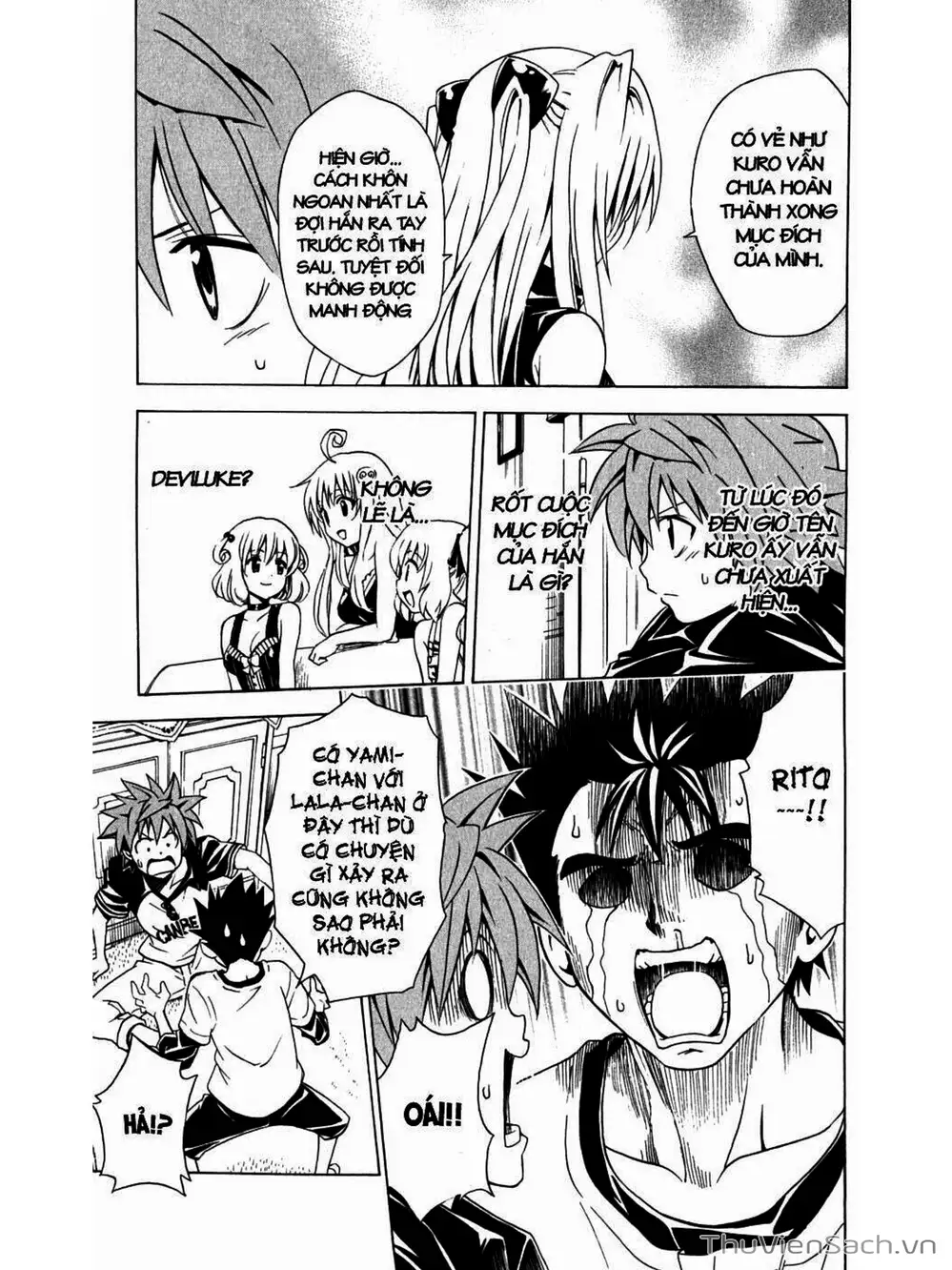 Truyện Tranh Bóng Tối Hoàng Kim - To Love Ru Darkness trang 8