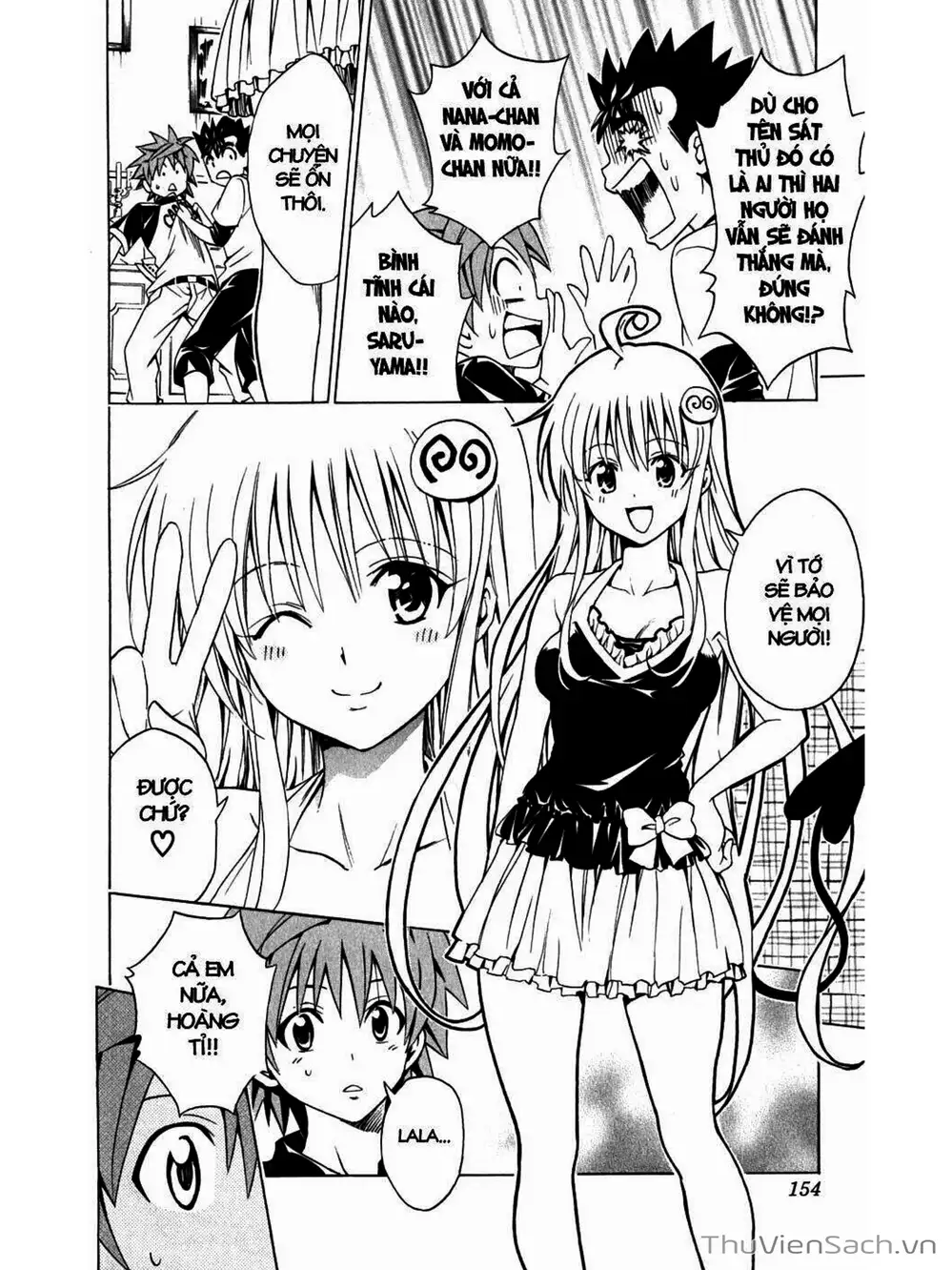 Truyện Tranh Bóng Tối Hoàng Kim - To Love Ru Darkness trang 8