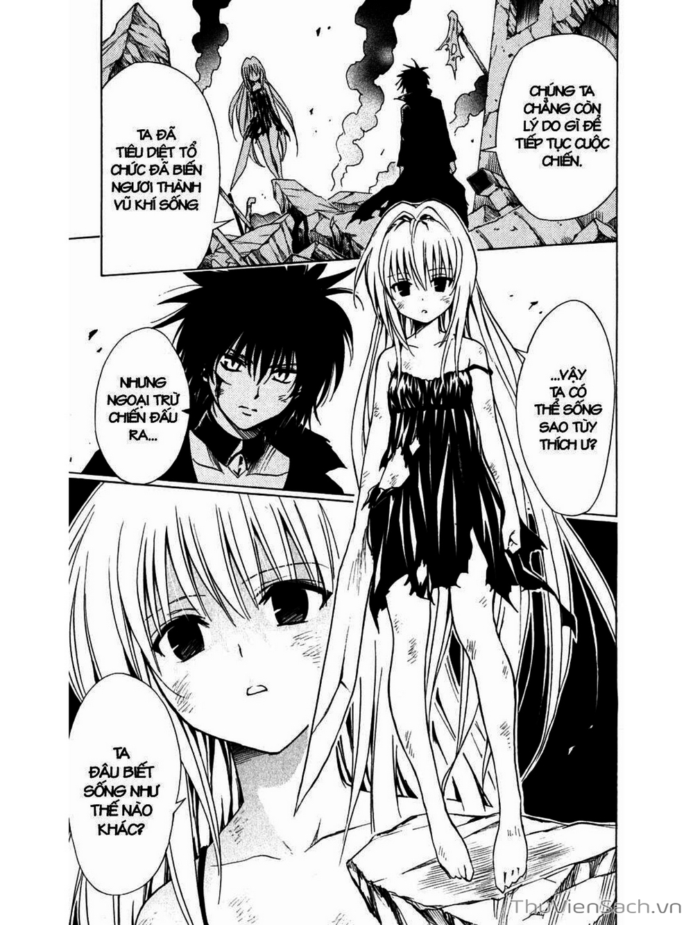 Truyện Tranh Bóng Tối Hoàng Kim - To Love Ru Darkness trang 8