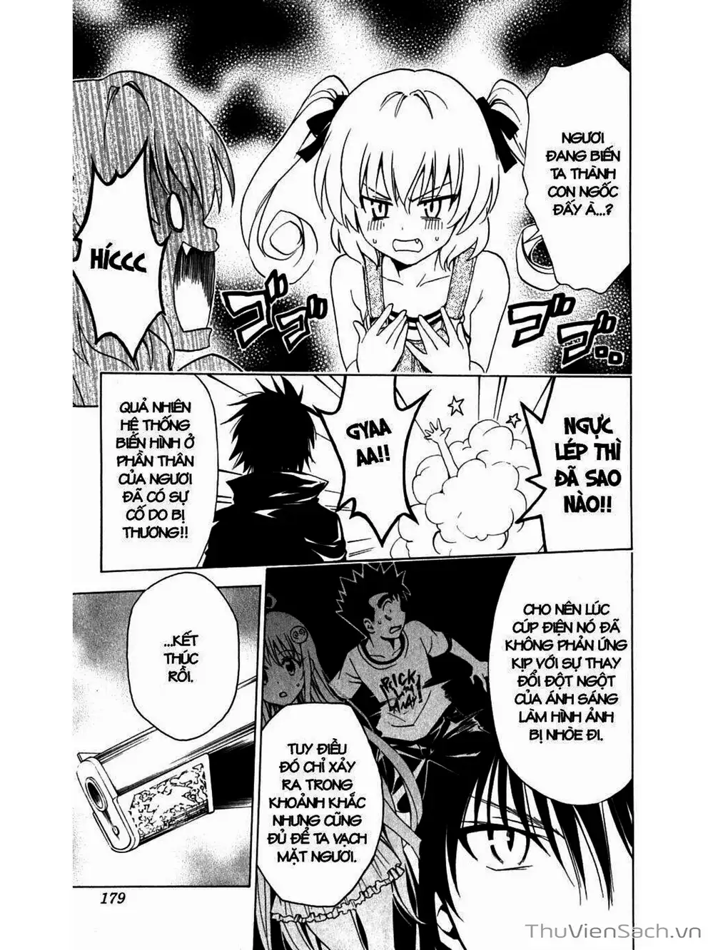 Truyện Tranh Bóng Tối Hoàng Kim - To Love Ru Darkness trang 8