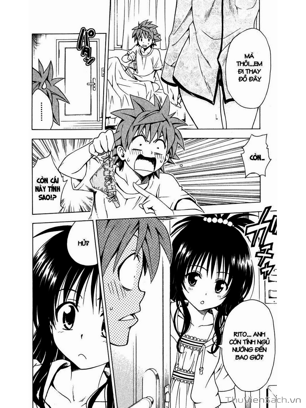 Truyện Tranh Bóng Tối Hoàng Kim - To Love Ru Darkness trang 8