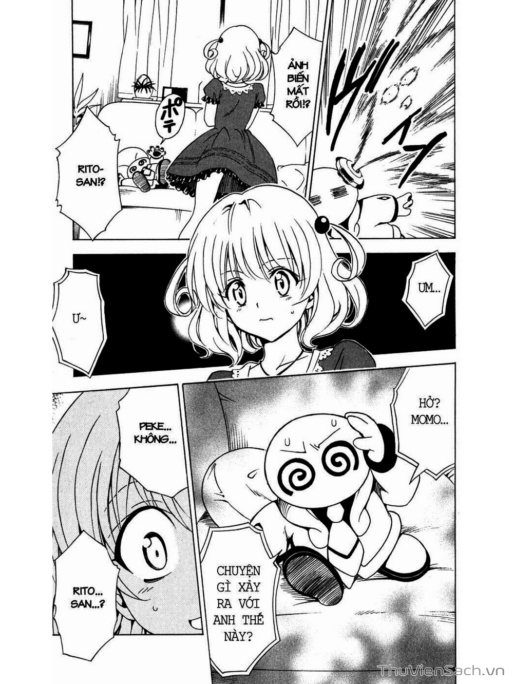 Truyện Tranh Bóng Tối Hoàng Kim - To Love Ru Darkness trang 8