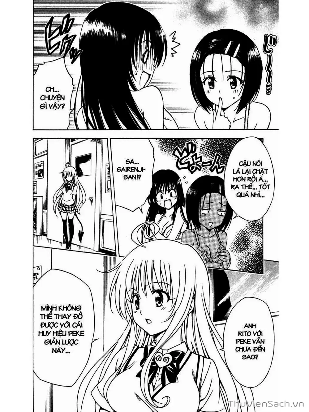 Truyện Tranh Bóng Tối Hoàng Kim - To Love Ru Darkness trang 8