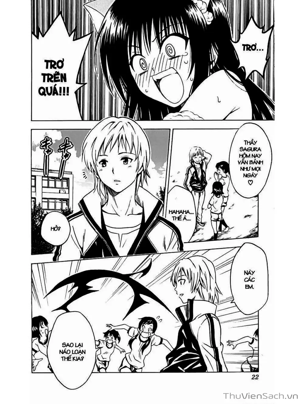 Truyện Tranh Bóng Tối Hoàng Kim - To Love Ru Darkness trang 8