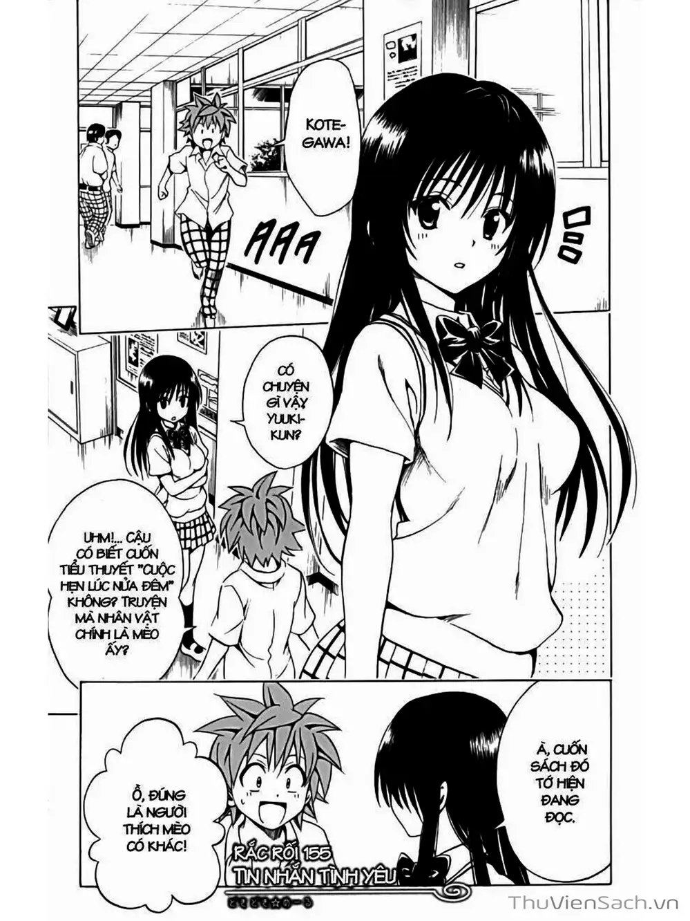 Truyện Tranh Bóng Tối Hoàng Kim - To Love Ru Darkness trang 8