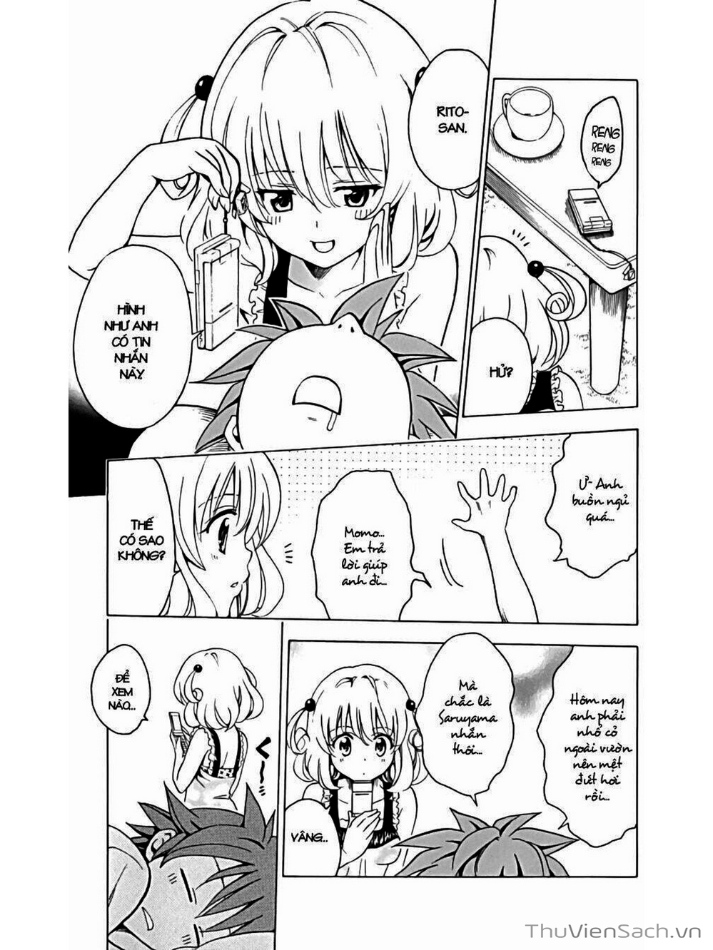 Truyện Tranh Bóng Tối Hoàng Kim - To Love Ru Darkness trang 8