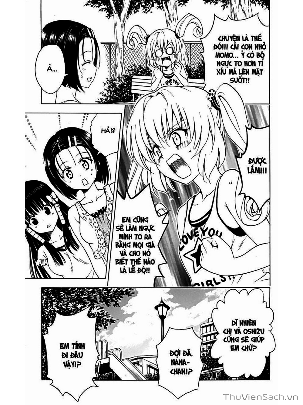 Truyện Tranh Bóng Tối Hoàng Kim - To Love Ru Darkness trang 8