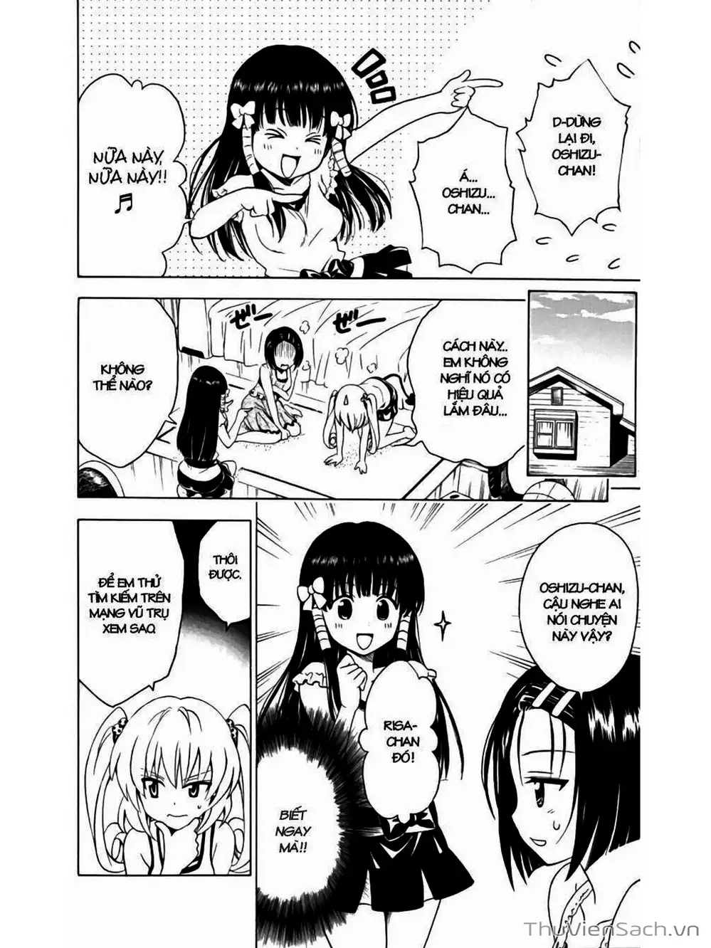 Truyện Tranh Bóng Tối Hoàng Kim - To Love Ru Darkness trang 8