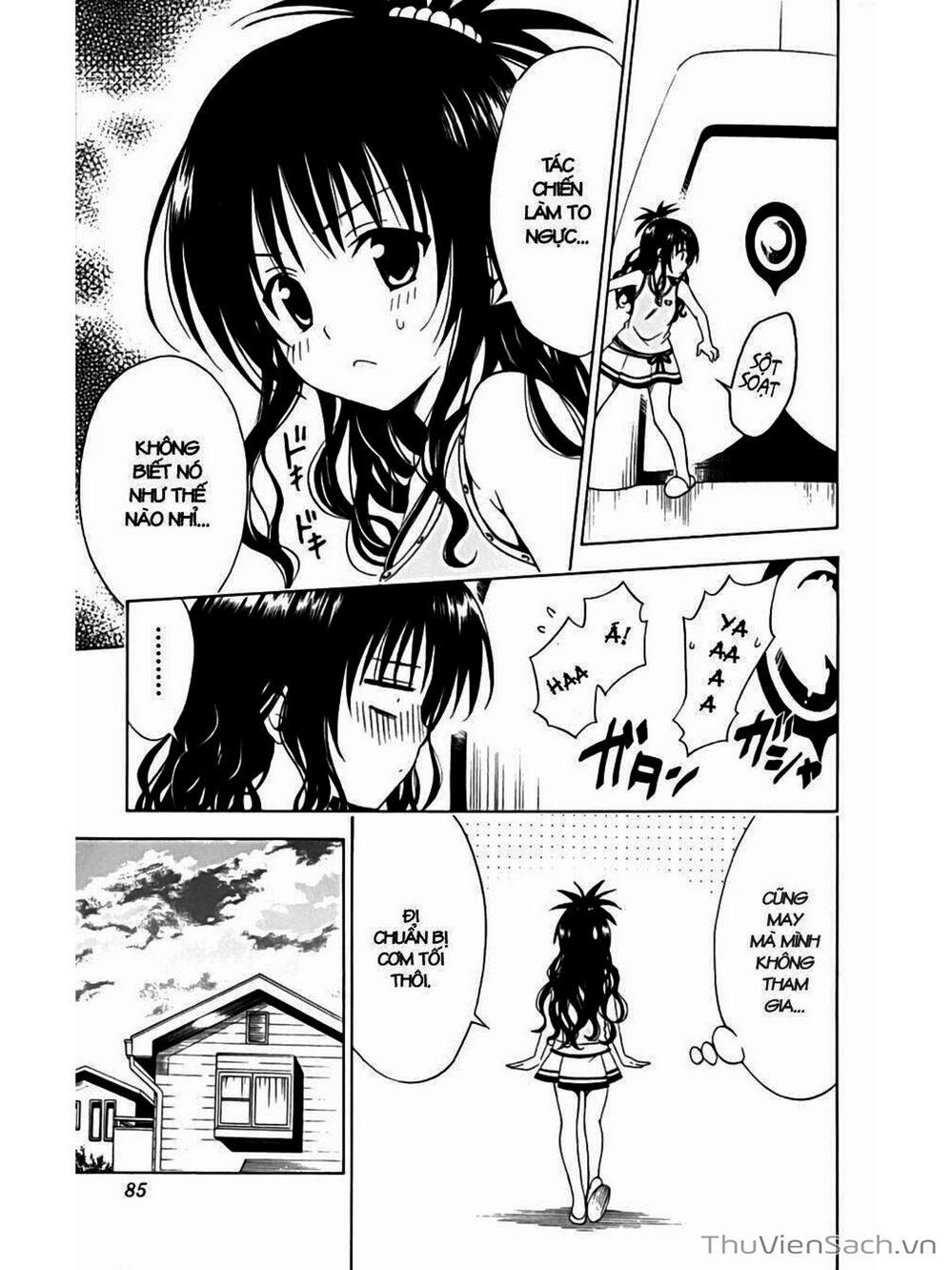 Truyện Tranh Bóng Tối Hoàng Kim - To Love Ru Darkness trang 8