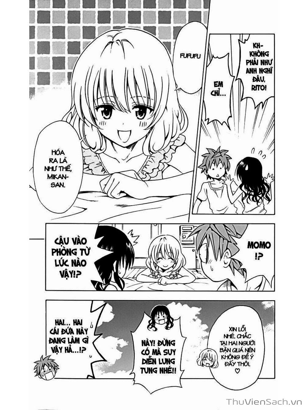 Truyện Tranh Bóng Tối Hoàng Kim - To Love Ru Darkness trang 8