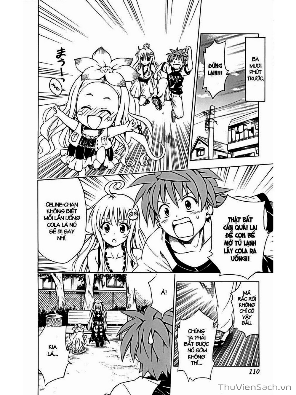 Truyện Tranh Bóng Tối Hoàng Kim - To Love Ru Darkness trang 8