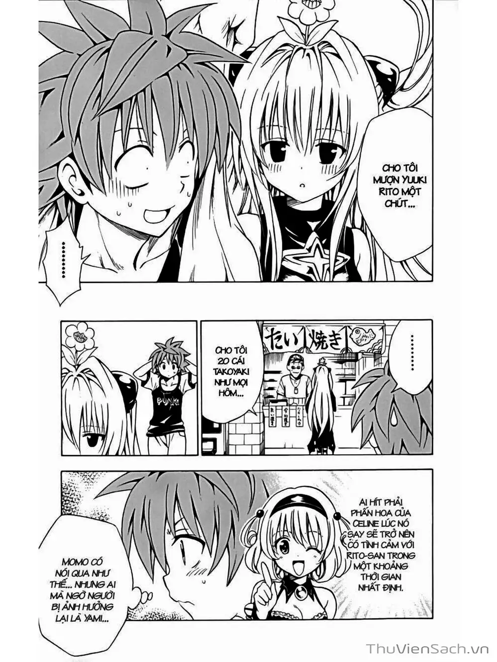 Truyện Tranh Bóng Tối Hoàng Kim - To Love Ru Darkness trang 8