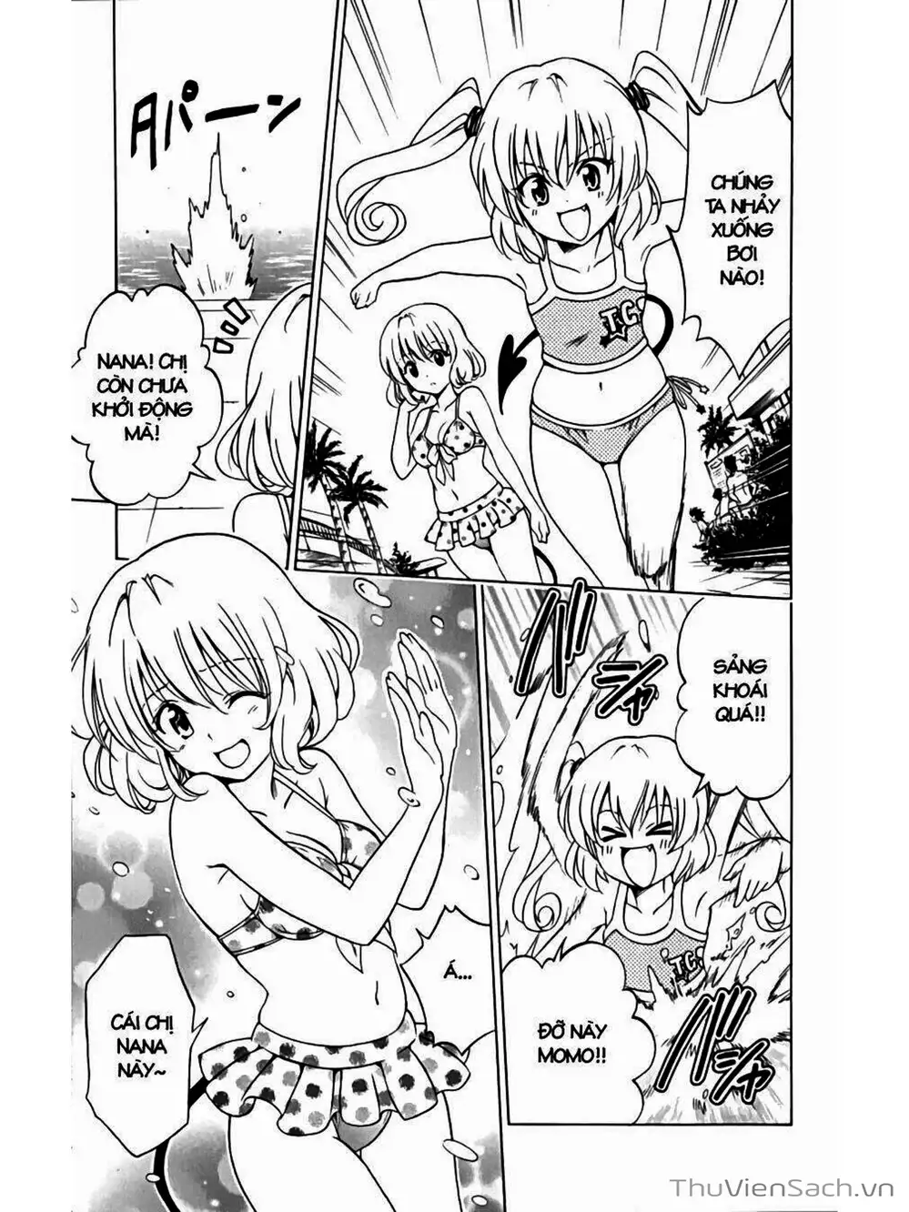 Truyện Tranh Bóng Tối Hoàng Kim - To Love Ru Darkness trang 8