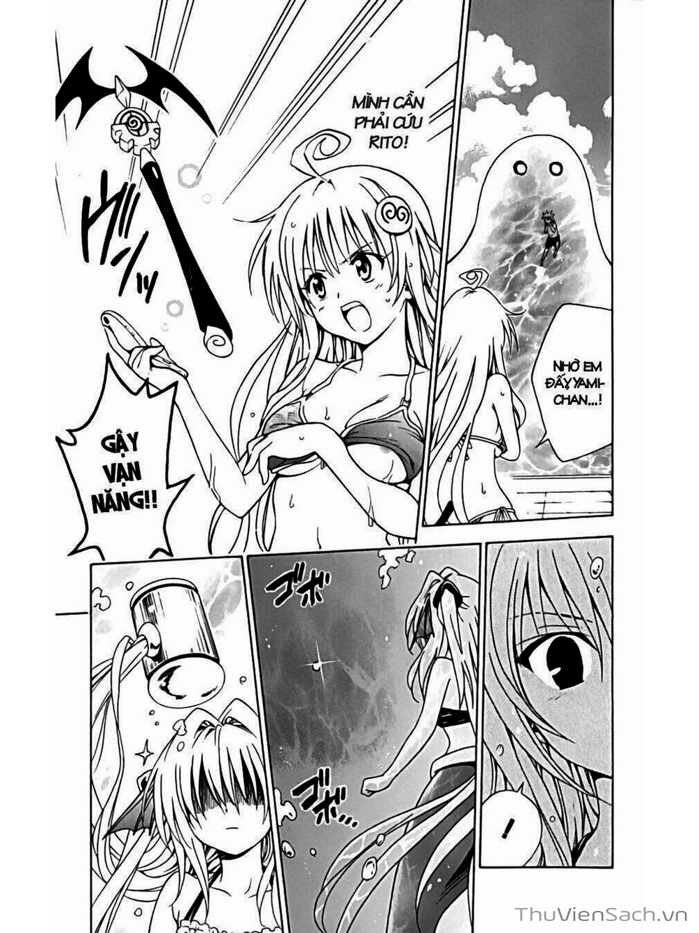 Truyện Tranh Bóng Tối Hoàng Kim - To Love Ru Darkness trang 8