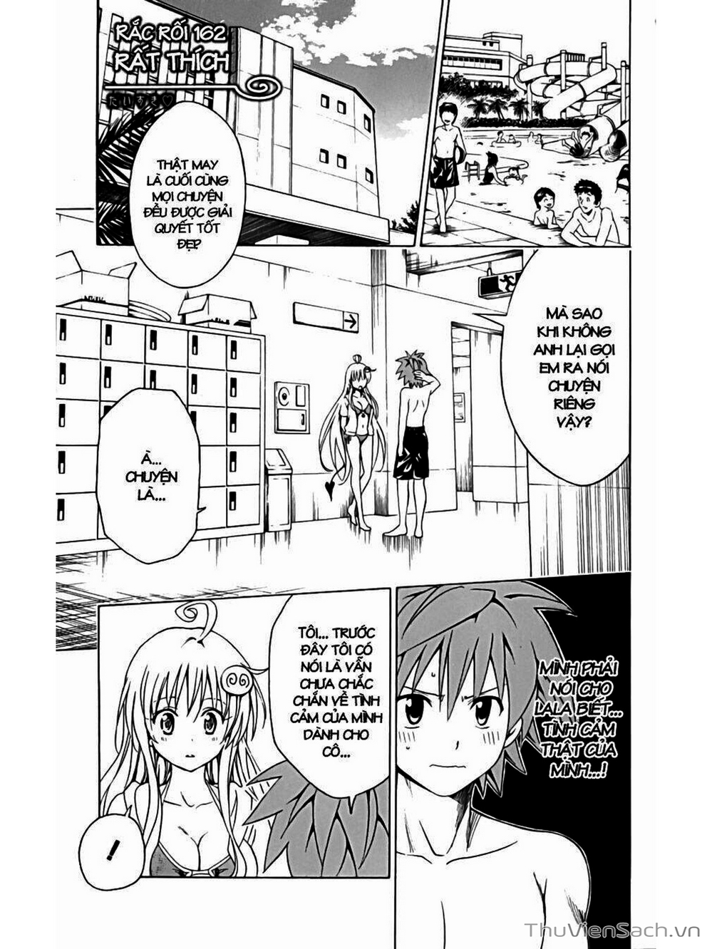 Truyện Tranh Bóng Tối Hoàng Kim - To Love Ru Darkness trang 8