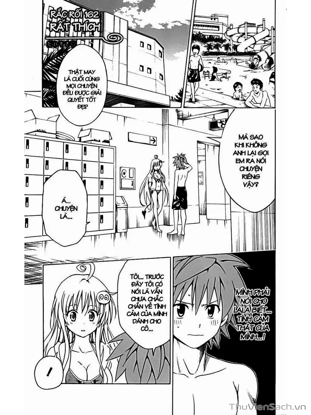 Truyện Tranh Bóng Tối Hoàng Kim - To Love Ru Darkness trang 8