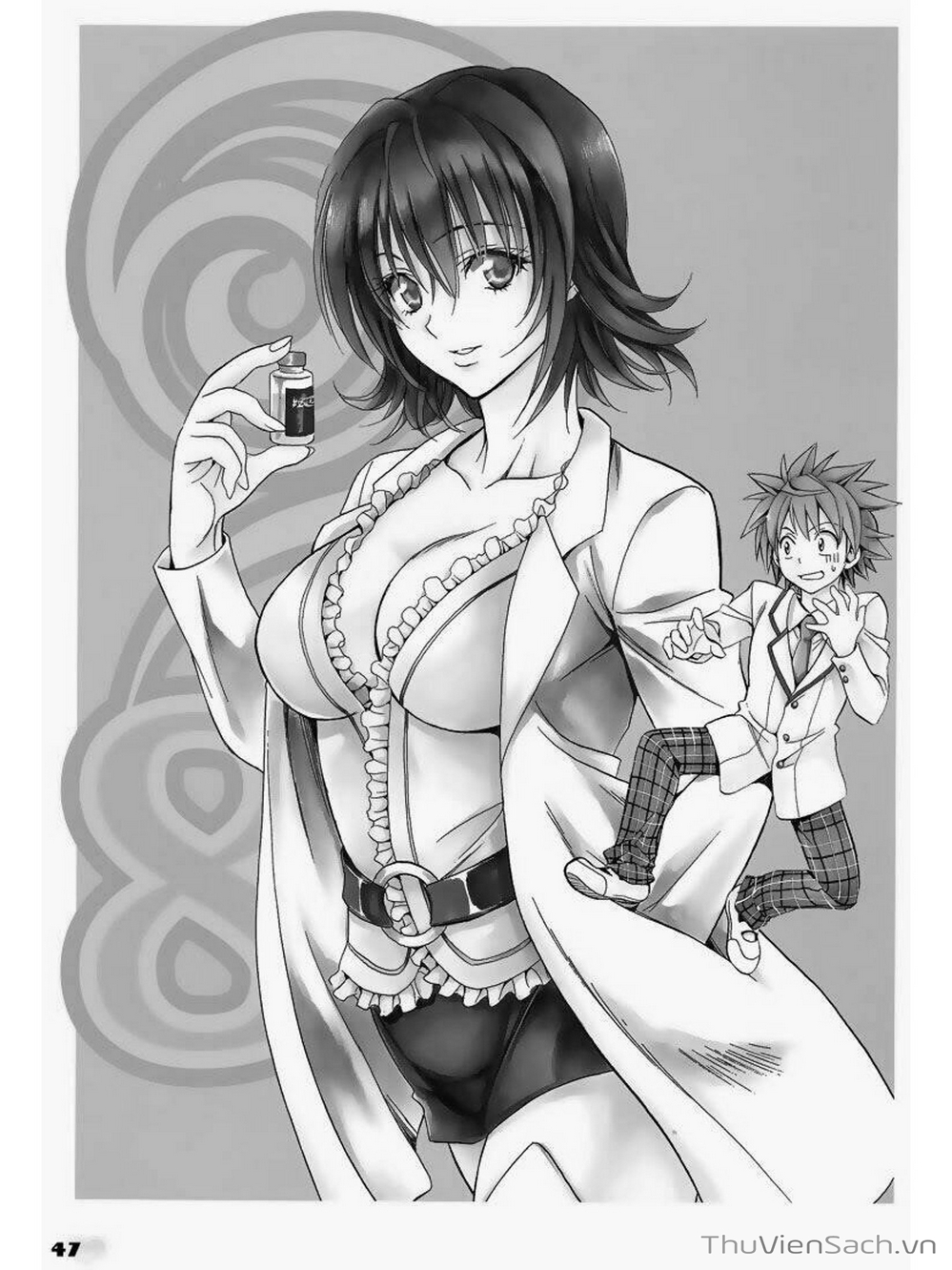 Truyện Tranh Bóng Tối Hoàng Kim - To Love Ru Darkness trang 8