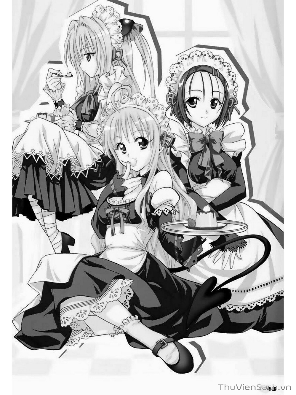 Truyện Tranh Bóng Tối Hoàng Kim - To Love Ru Darkness trang 8