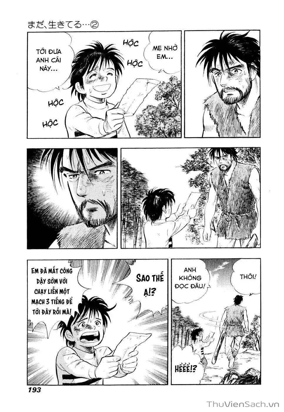 Truyện Tranh Tôi Vẫn Còn Sống trang 3