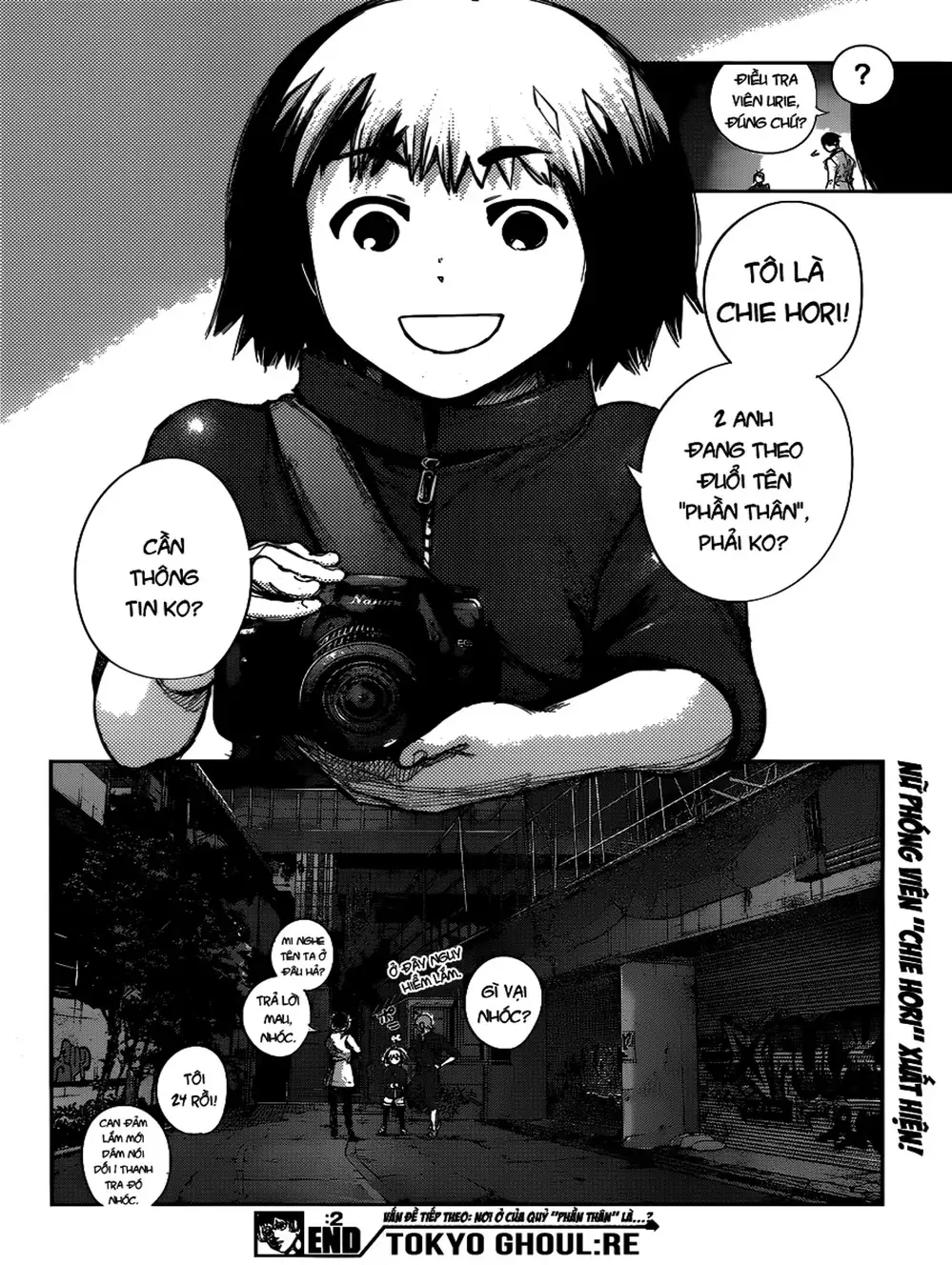 Truyện Tranh Ngạ Quỷ Tokyo - Tokyo Ghoul: Re trang 2