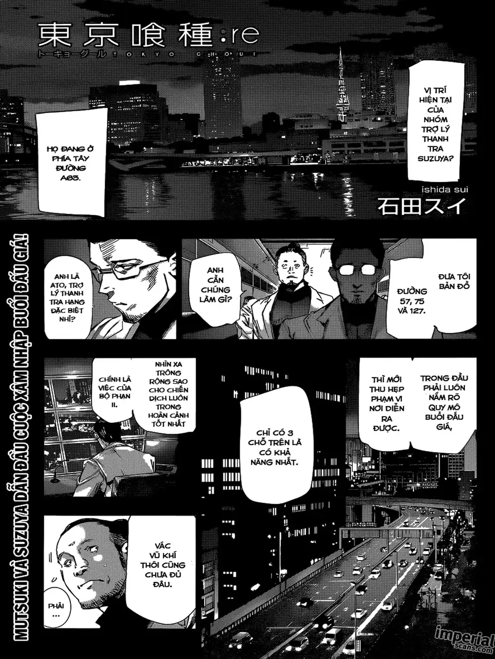 Truyện Tranh Ngạ Quỷ Tokyo - Tokyo Ghoul: Re trang 2