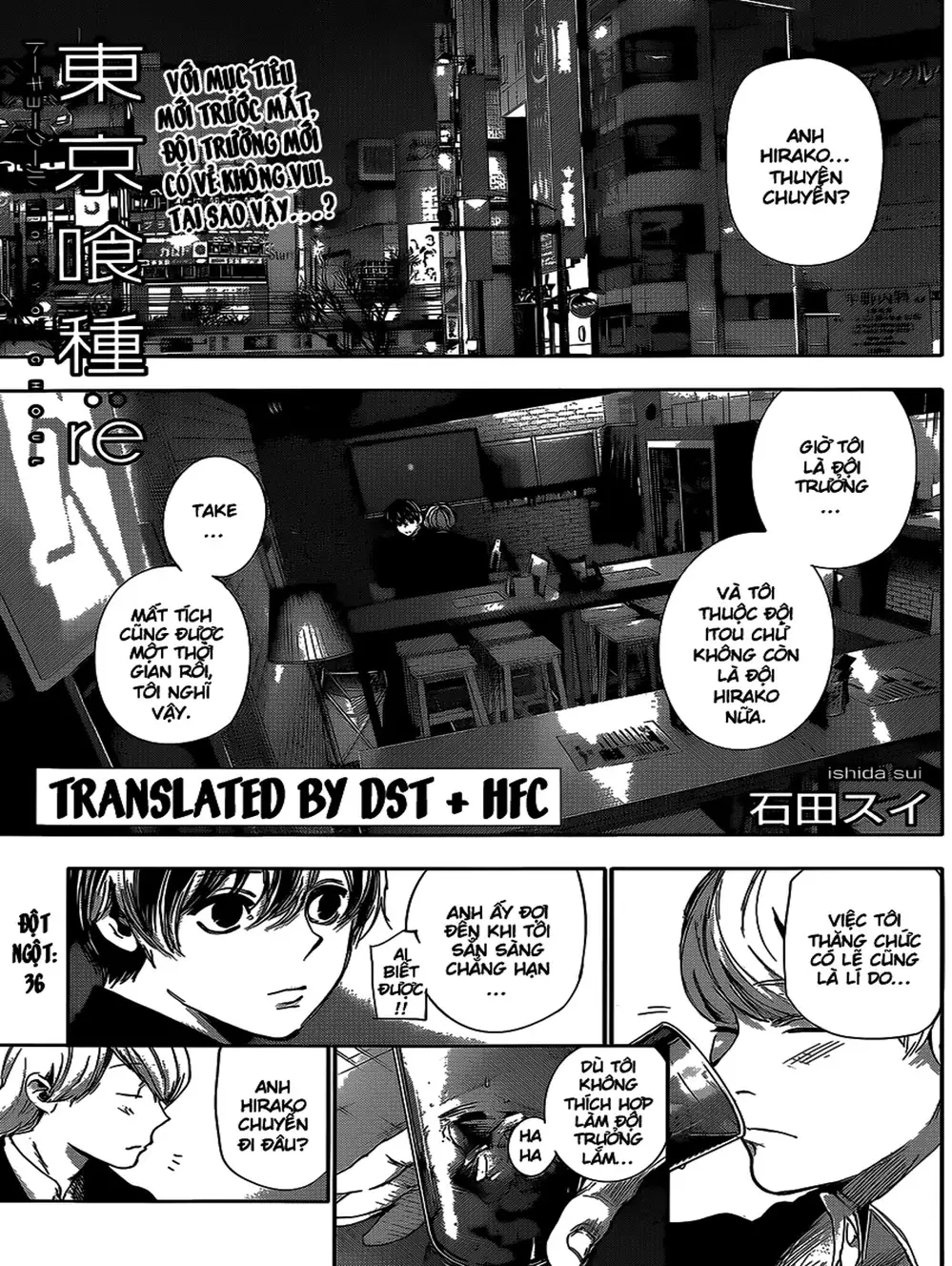 Truyện Tranh Ngạ Quỷ Tokyo - Tokyo Ghoul: Re trang 2